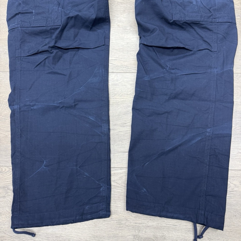 NWT Polo Ralph Lauren Navy Blue Cargo Utility Pants Men's Sz 34x30 Cinch - Picture 3 of 16